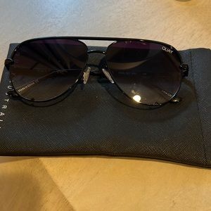Quay High Key black sunglasses never worn